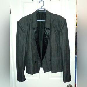 Sophisticated Charcoal Women's Blazer